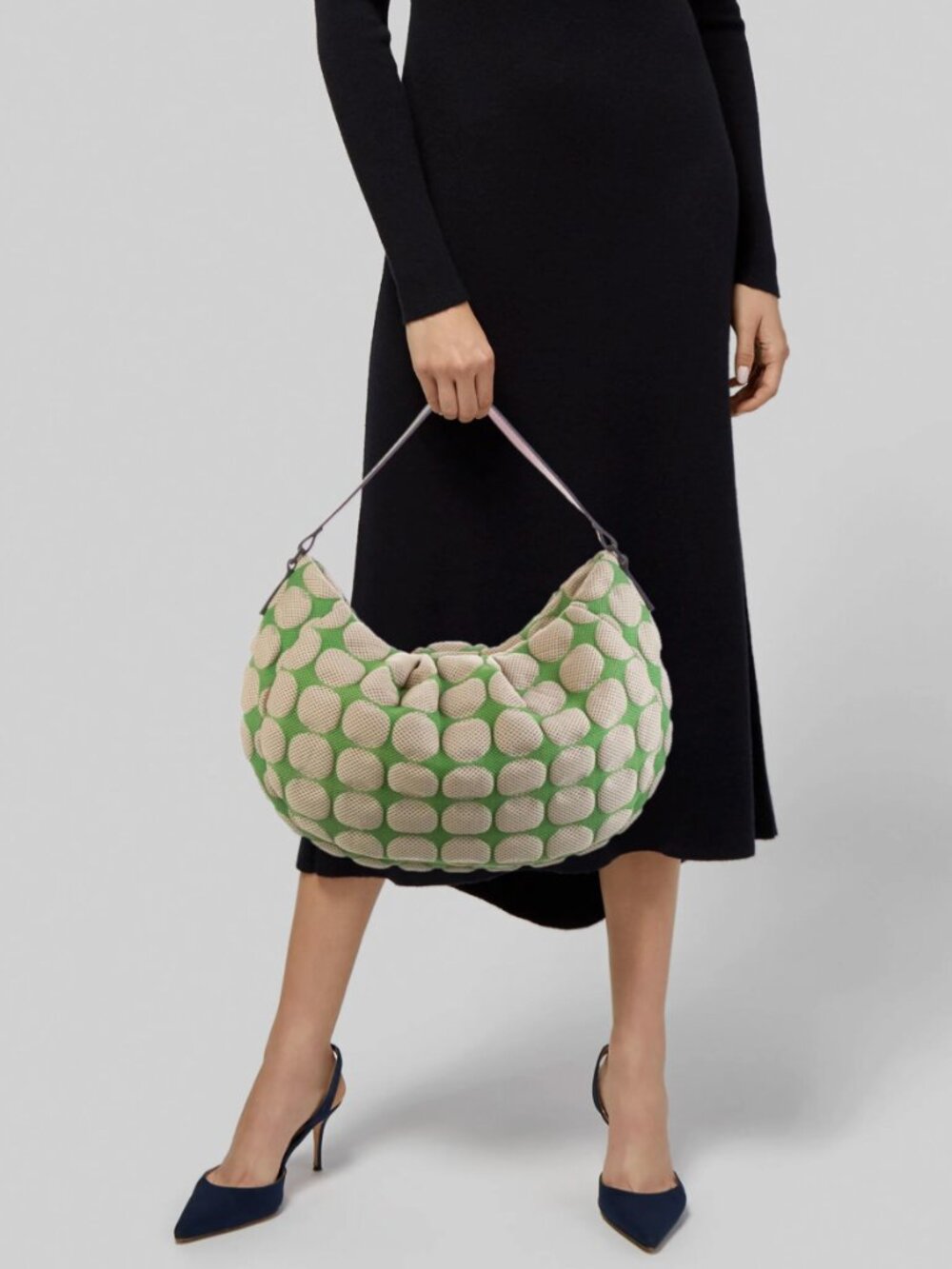 Pleats Please Issey Miyake Hobo Bag - Picture 2 of 8